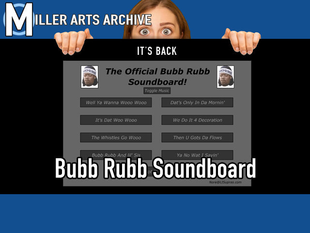 Bubb Rubb Soundboard