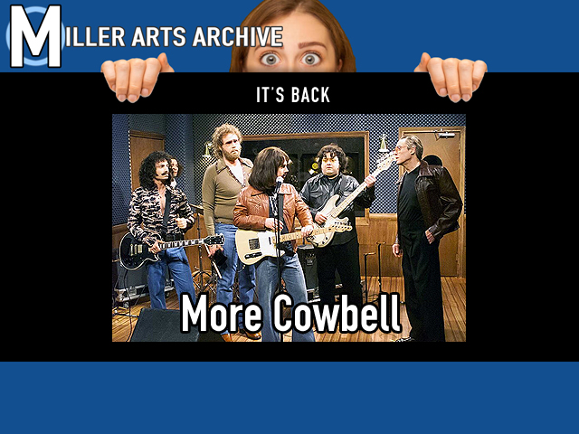More Cowbell Please